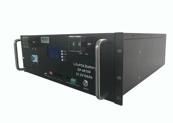 51.2V 50AH بطارية اتصالات احتياطية حامل خادم كوبر Lifepo4