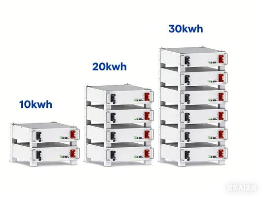 حل طاقة بطارية LiFePO4 ذات دورة عميقة 100Ah خارج الشبكة