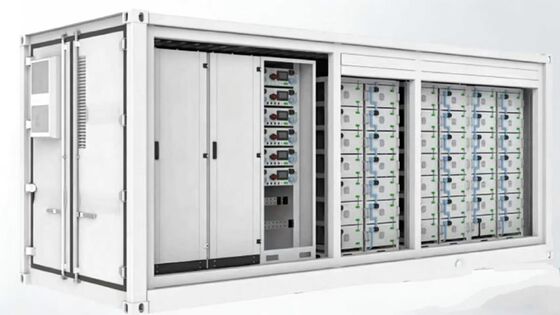 نظام تخزين الطاقة الصناعي والتجاري لنقل الحمولة