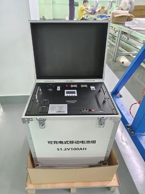 48V Server Rack Battery Telecom Lifepo4 محطة الطاقة المحمولة