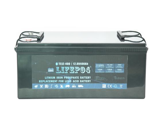 بطارية ليثيوم 12V 300AH Lifepo4 المحمولة للحصول على طاقة احتياطية