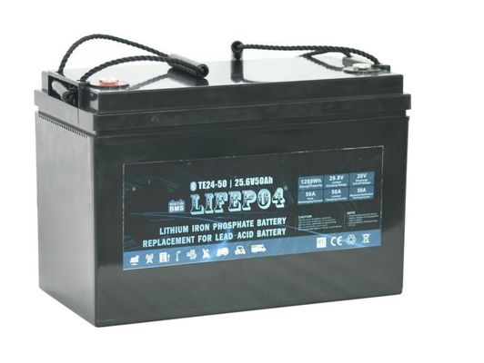 بطارية BMS 24V 12AH المحمولة Lifepo4 للطاقة الاحتياطية