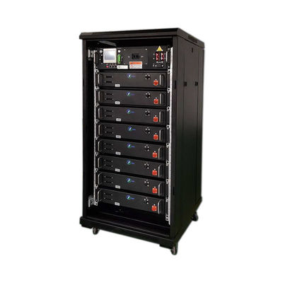51.2V 100AH ​​بطارية الرف للنظام الشمسي 4800wh بطارية نظام الرف